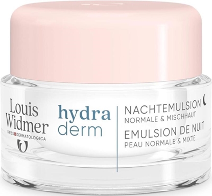 LOUIS WIDMER HYDRADERM NACHTEMULSIE GEEN PARFUM 50ML